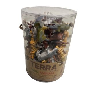 Kids Wild Animal Figure Set 60pc Children Play Toy BPA Free